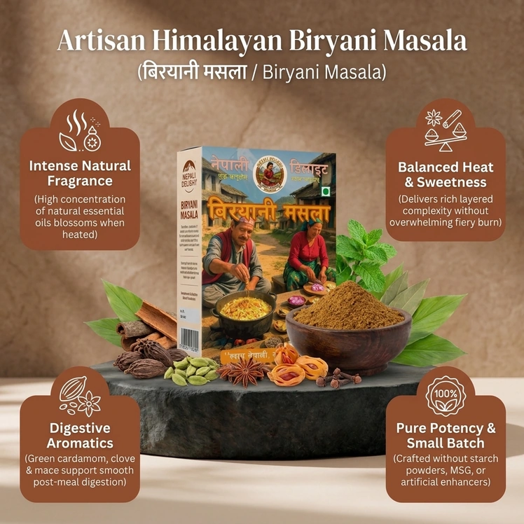Biryani Masala (बिरयानी मसला) - Health Benefits