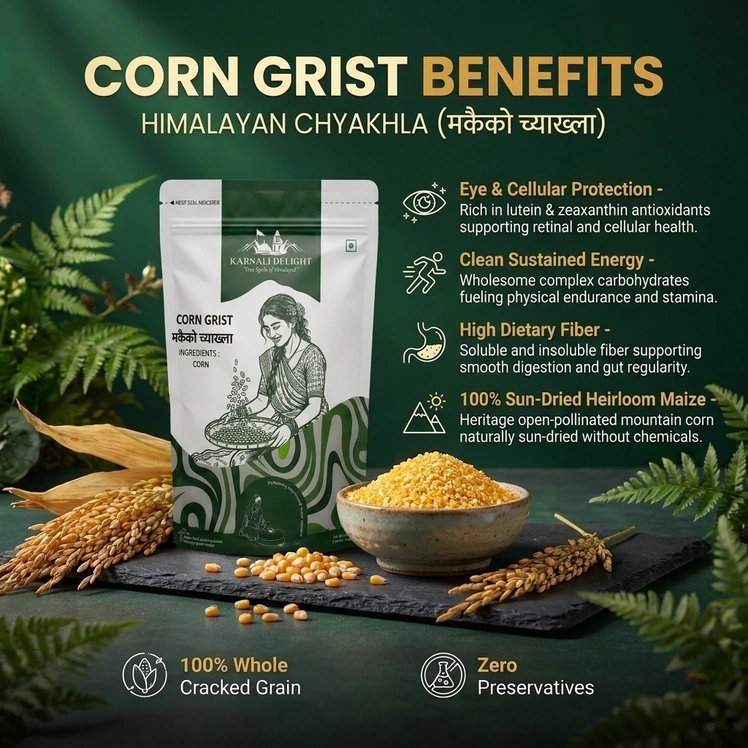 Corn Grist (मकैको च्याख्ला) - Health Benefits
