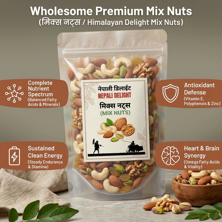 Mixnuts (मिक्स नट्स) - Health Benefits