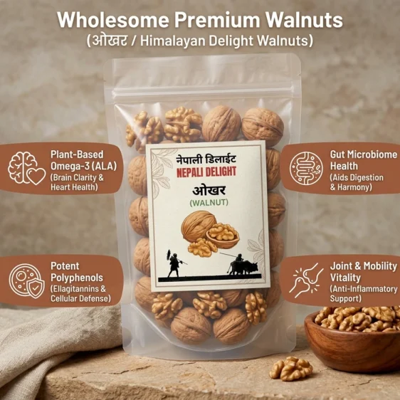 Walnut (ओखर) - Health Benefits