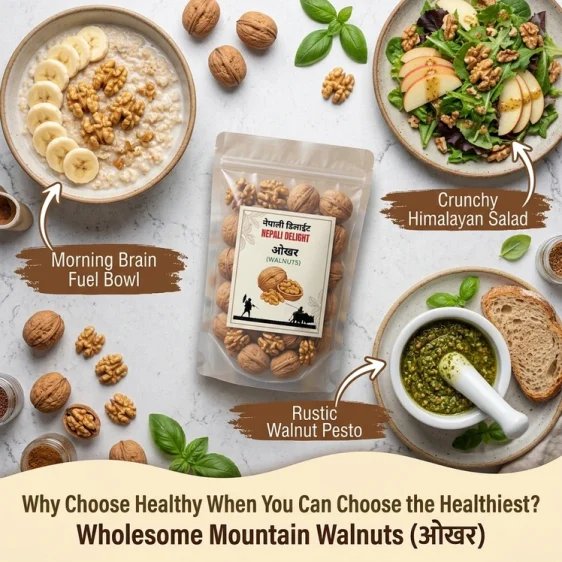 Walnut (ओखर) - Culinary Suggestions